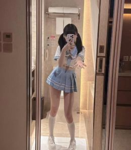 南京回归双马尾小萝莉